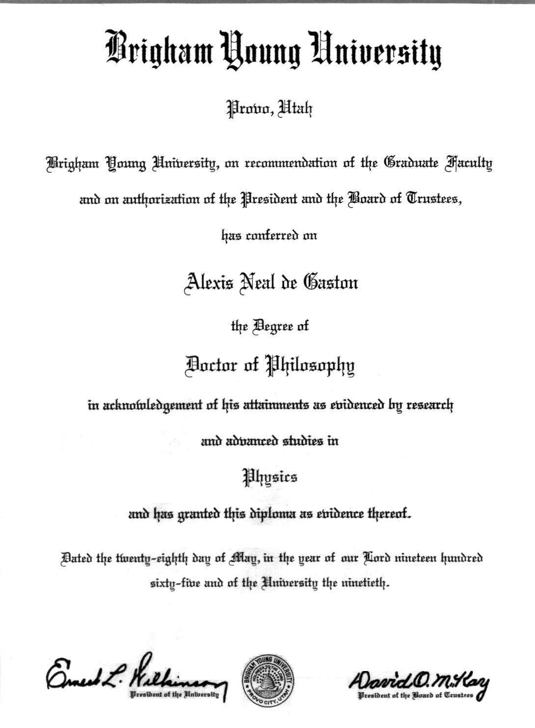 http://www.degaston.org/Resume/65  5 28  Neal PhD in Physics fr BYU 150dpi.